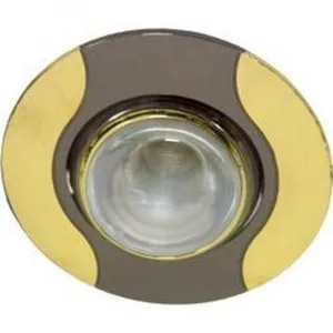 Светильник потолочный, R50 E14 черный-золото, 020-R50