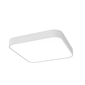 Светодиодный светильник VARTON COSMO Q подвесной 50 Вт 3000 К 900x900 мм RAL9003 белый муар с рассеивателем опал DALI