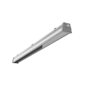 Светодиодный светильник "ВАРТОН" Айрон GL CLEANpro 44 Вт 4000К 1180*86*76мм класс защиты IP67 рассеиватель закаленное стекло