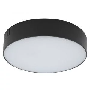 Потолочный cветильник Nowodvorski Lid Round Led Black 10416