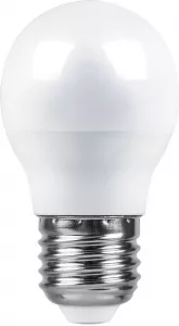 Лампа светодиодная Feron LB-95 Шарик E27 7W 175-265V 2700K