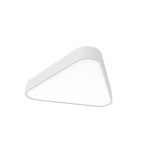 Светодиодный светильник VARTON COSMO T подвесной 30 Вт 3000 К 600x544 мм RAL9003 белый муар с рассеивателем опал