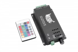 Контроллер для ленты  IR-RGB-12A-music SWG