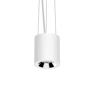 Светильник LED "ВАРТОН" DL-02 Tube подвесной 100*110 12W 4000K 35°  RAL9010 белый матовый