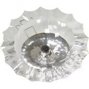 Светильник потолочный, JC G4 с прозрачным стеклом, хром, JD132-CL