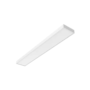 Светодиодный светильник "ВАРТОН" A270 2.0 офисный встраиваемый/накладной 30 Вт 5000К 1195*180*50 мм IP40 с опаловым рассеивателем белый