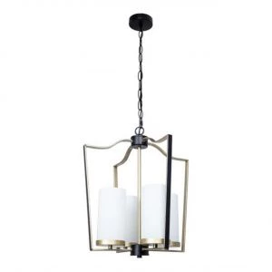 Подвесная люстра ARTE LAMP NUVOLA Чёрный A7017SP-4BK