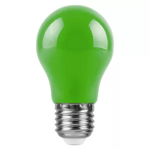 Лампа светодиодная Feron LB-375 E27 3W 230V зеленый