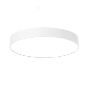 Светодиодный светильник "ВАРТОН" COSMO накладной 50 Вт 900*115мм 4000К с рассеивателем опал RAL9003 белый муар