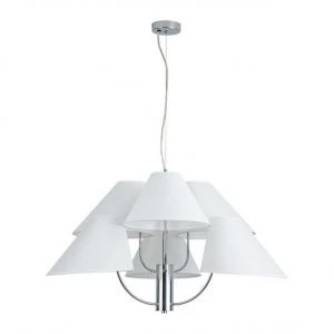 Подвесная люстра ARTE LAMP RONDO Хром A4086LM-6CC