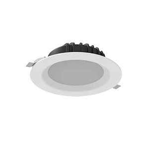 Светодиодный светильник "ВАРТОН" Downlight круглый встраиваемый 190*70 мм 16W 4000K IP54/20 RAL9010 белый матовый аварийный автономный постоянного действия
