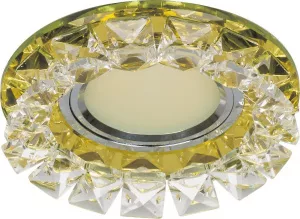 Светильник встраиваемый Feron CD2929 потолочный MR16 G5.3 желтый-прозрачный