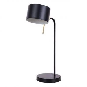 Декоративная настольная лампа ARTE LAMP SEBASTIAN Чёрный A7051LT-1BK