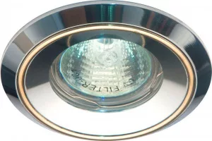Светильник потолочный, MR16 G5.3 матовый хром, золото,DL1024