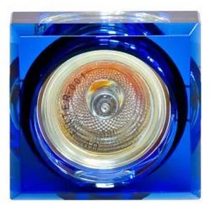 Светильник потолочный, MR16 G5.3 с синим стеклом, CD32
