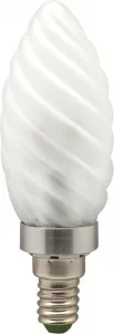 Лампа светодиодная, (3.5W) 230V E14 2700K матовая хром, LB-77