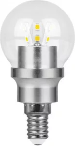 Лампа светодиодная Feron LB-40 Шарик E14 4,5W 4000K