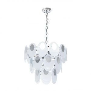 Подвесная люстра ARTE LAMP ROSABELLA Хром A4067LM-7CC