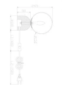 Настольный светильник Freya FR5288TL-01B1