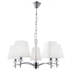 Подвесная люстра ARTE LAMP KENSINGTON Хром A4098LM-5CC