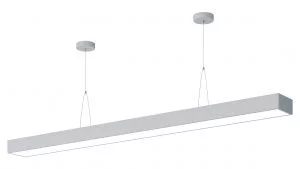 Светильник LED ЭРА Geometria SPO-115-W-40K-036 Block 36Вт 4000К 3100Лм IP40 1200*100*50 белый подвесной