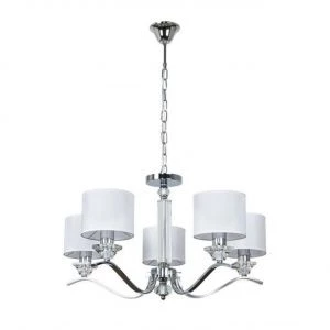 Подвесная люстра ARTE LAMP ALHENA Хром A4091LM-5CC