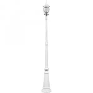Светильник садово-парковый Feron 8111 столб 100W E27 230V, белый