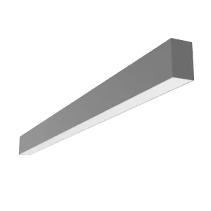 Светодиодный светильник VARTON X-line для сборки в линию 52 Вт 4000 К 1742x63x100 мм RAL9003 белый муар диммируемый по протоколу DALI