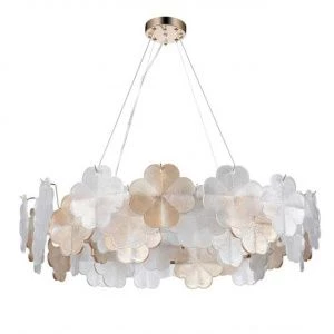 Подвесная люстра ARTE LAMP MALLIKA Золотистый A4077SP-10GO