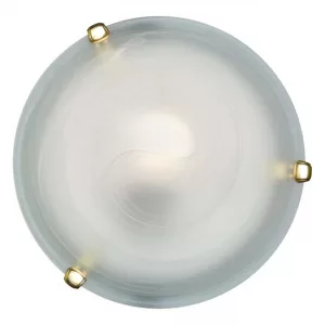Настенно-потолочный светильник Сонекс GLASSI 3*100Вт Ø500 353 золото