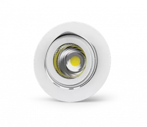 Светильник LED "ВАРТОН" DL/R встраиваемый поворотный 40° 195*159мм 50W 3000K белый DALI (⌀185mm)