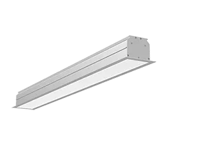 Светодиодный светильник"ВАРТОН" Universal-Line встраиваемый 1145*100*69мм 52Вт Tunable White (2700-6500K) IP40 металлик