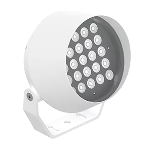 Светодиодный светильник "ВАРТОН" архитектурный Frieze XL 120Вт 3000К линзованный 12 градусов RAL9003 белый