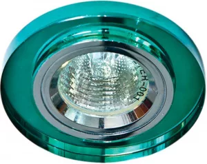 Светильник встраиваемый Feron 8060-2 потолочный MR16 G5.3 зеленый