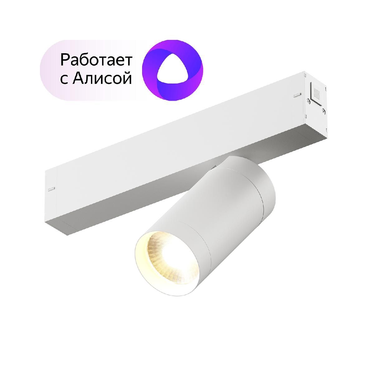 Акцентный светильник SMART SPOT 9W DIM 3000K-6000K белый цвет Многоцветный  купить в Москве по цене 6840 рублей в интернет-магазине «Описвет»