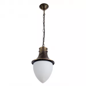 Уличный подвесной светильник Arte Lamp VIENNA Золотистый||Черный A1317SO-1BN