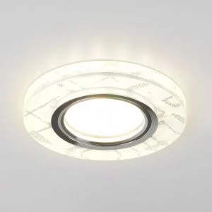 Точечный светильник светодиодный 8371 MR16 WH/SL белый/серебро Elektrostandard a031515