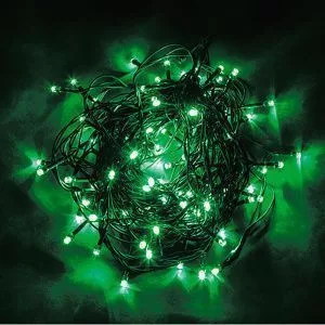 Светодиодная гирлянда Feron CL06 линейная 20м + 3м 230V зеленый, c питанием от сети, с контроллером, зеленый шнур
