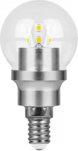 Лампа светодиодная, (3.5W) 230V E14 6400K, LB-40