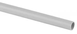 Труба ПВХ гладкая жесткая ЭРА TRUB-25-PVC 3х метровая легкая серая d 25мм 111м