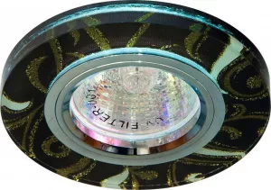 Светильник встраиваемый Feron 8046-2 потолочный MR16 G5.3 бело-золотой
