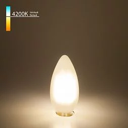 Филаментная светодиодная лампа "Свеча" C35 9W 4200K E14 BLE1427 Elektrostandard a050133
