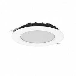 Светодиодный светильник VARTON DL-Slim круглый встраиваемый 221х38 мм 30 Вт 6500 K IP44 монтажный диаметр 195 мм аварийный автономный постоянного действия