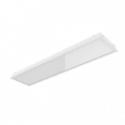 Светодиодный светильник "ВАРТОН" для потолков Rockfon c кромкой X 1200*300*70мм 36ВТ 4000К с равномерной засветкой с рассеивателем опал