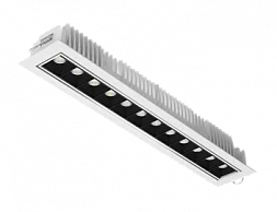 Светодиодный светильник"ВАРТОН" DL-STELLAR встраиваемый поворотный 354x62x45mm 30W 4000K 34° белый