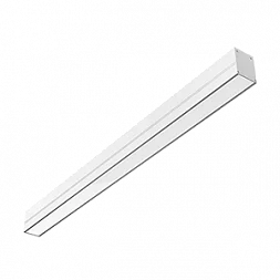 Светодиодный светильник VARTON Т-Лайн одиночный подвесной/накладной 1006х70х90 мм 16 Вт 3000 К RAL9003 белый муар с опаловым рассеивателем, кабелем 2 м и торцевыми крышками (2 шт.) в комплекте
