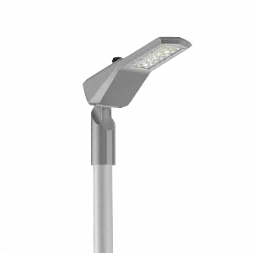 Светодиодный светильник VARTON уличный Levante Parking 60 Вт кронштейн 60 мм 5000 K RAL7045 серый муар DALI ZHAGA
