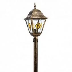Уличный наземный светильник Arte Lamp BERLIN Черный A1016PA-1BN