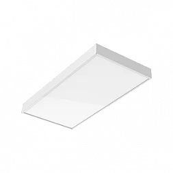 Светодиодный светильник "ВАРТОН" A370 офисный встраиваемый/накладной 15 Вт 595*295*50мм IP40 с равномерной засветкой с опаловым рассеивателем белый DALI Tunable White (2700-6500K)