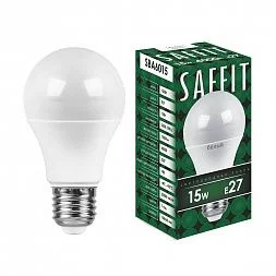 Лампа светодиодная SAFFIT SBA6015 Шар E27 15W 230V 4000K